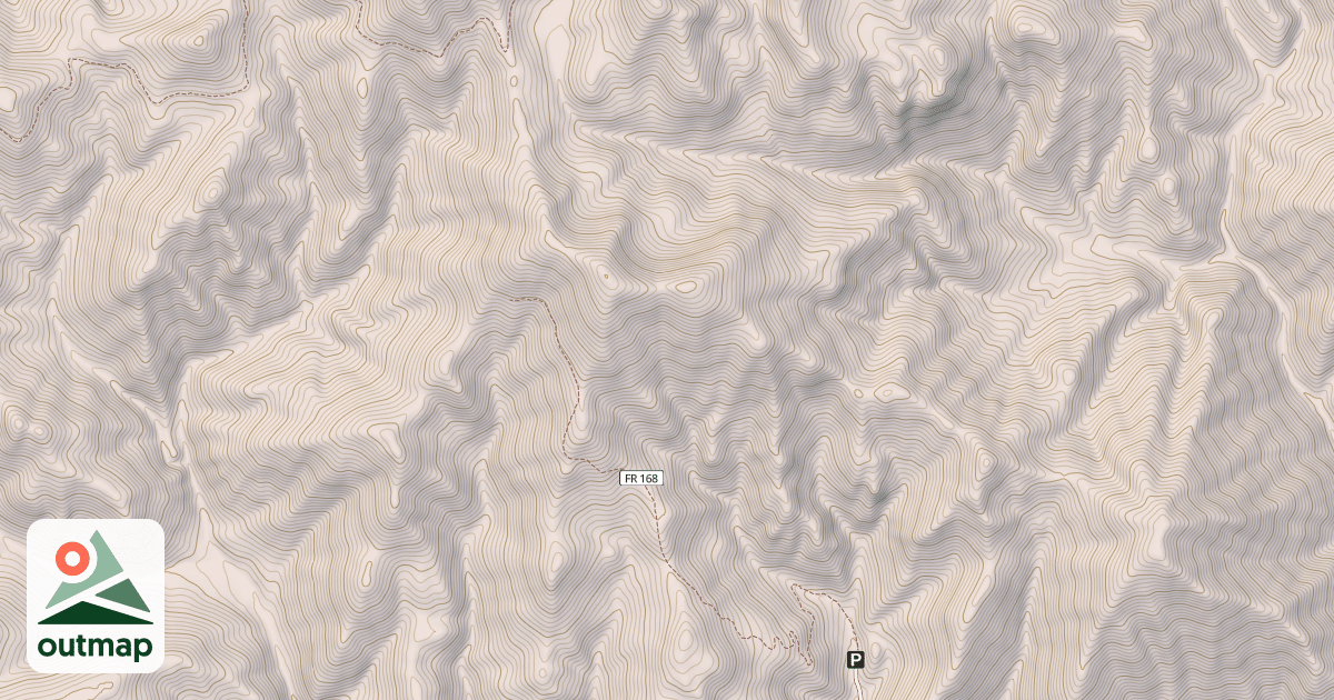 Map of BARR GULCH