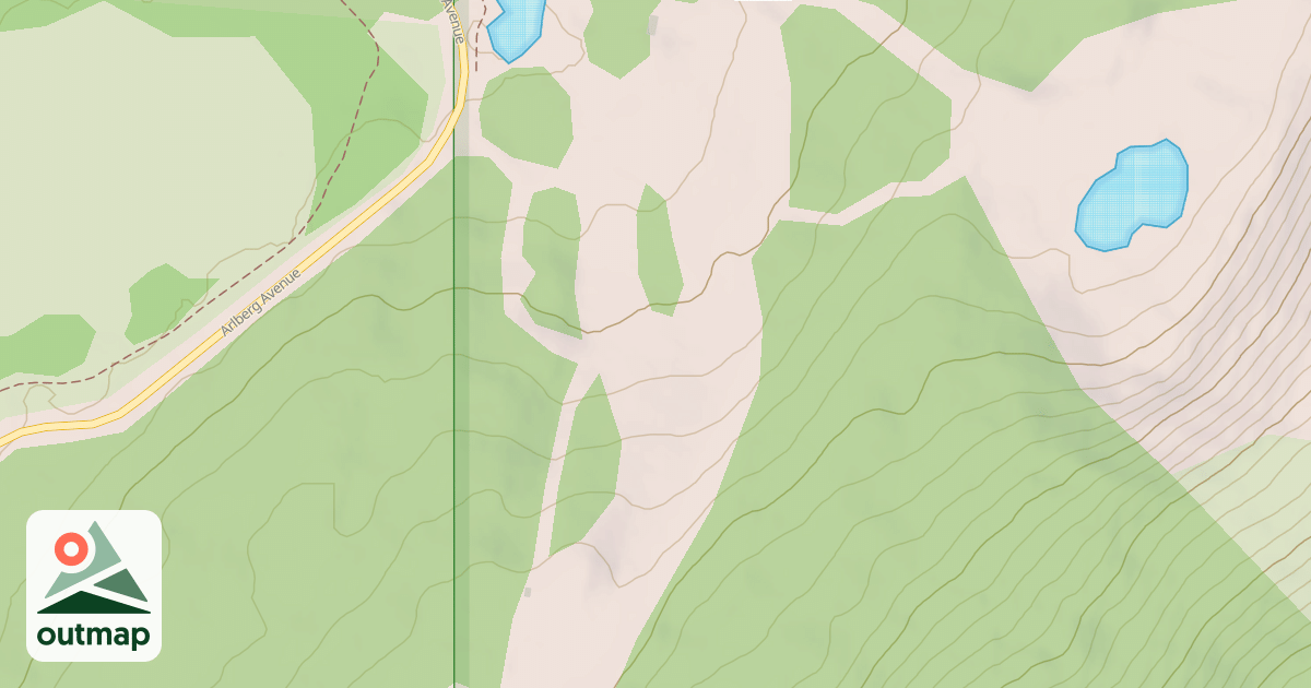 Map of The Refinery Terrain Park