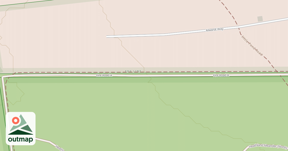 Map of Correllus Bike Path