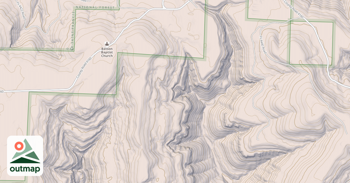 Map of FREDRICK POINT