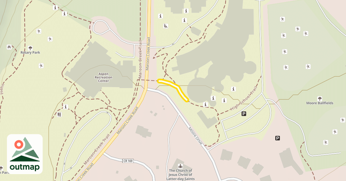 Map of Campus Trail