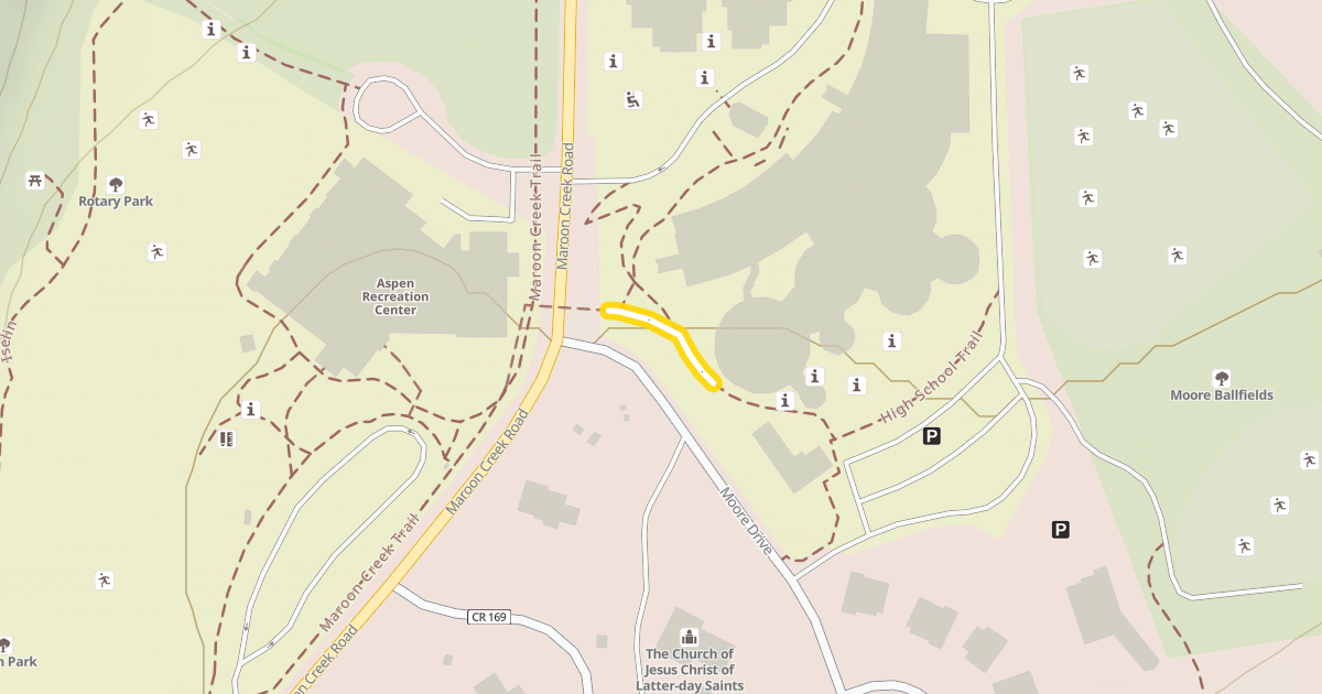 Map preview of Campus Trail