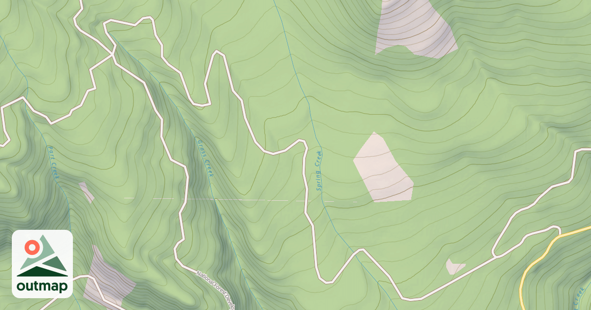 Map of 1960--HI. SPRING T.S.