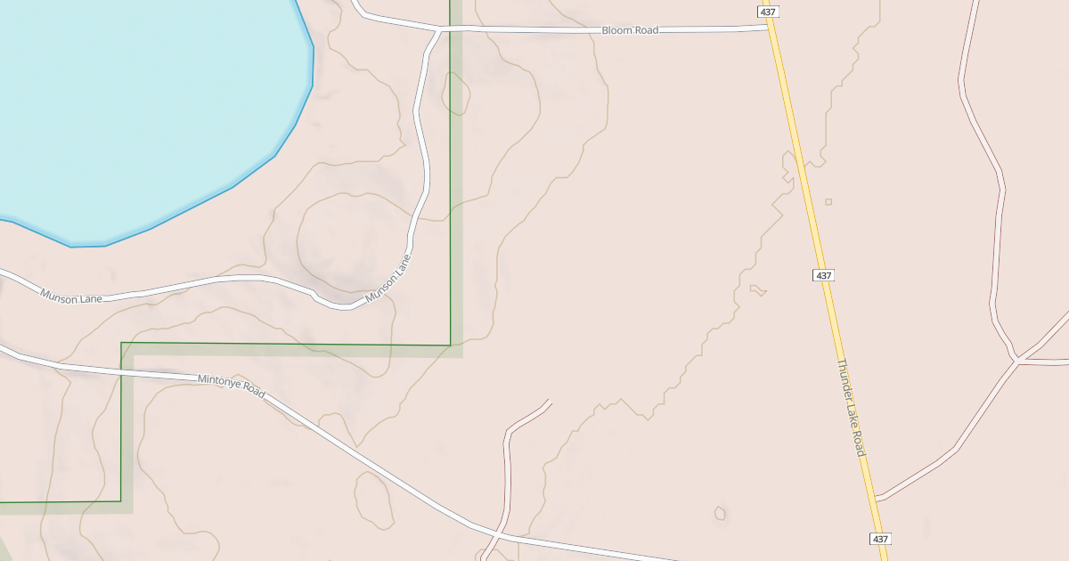Map preview of MINTOGA SPUR A