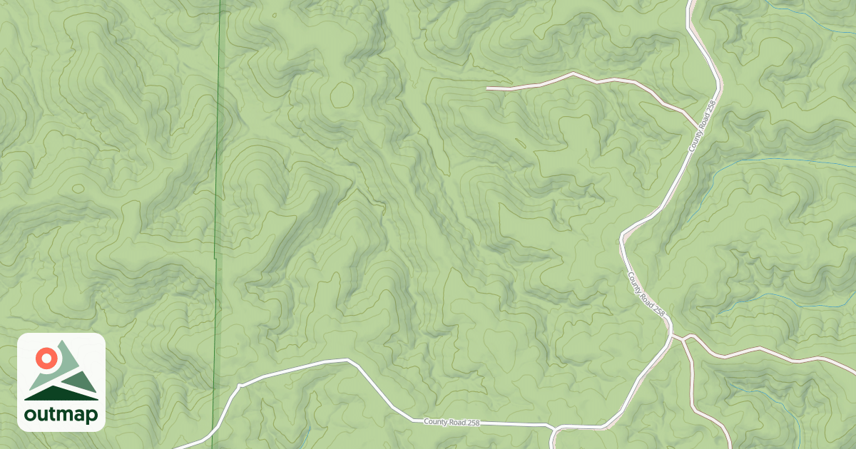 Map of AUNT SAL HOLLOW