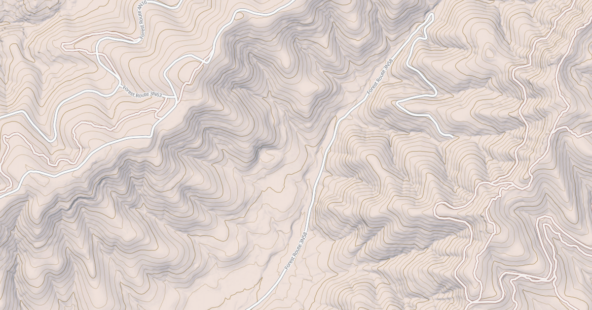 Map preview of DEER CREEK (UPPER)