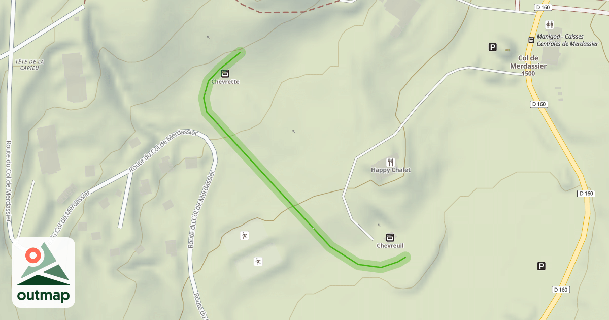 Map of Genêts