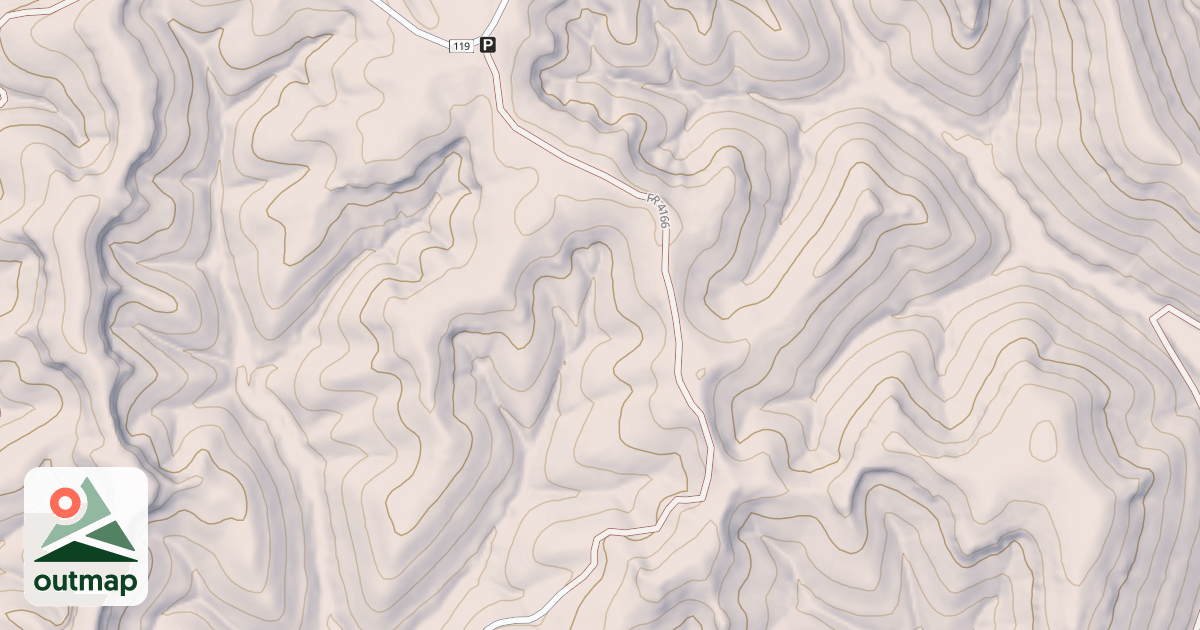Map of 4166