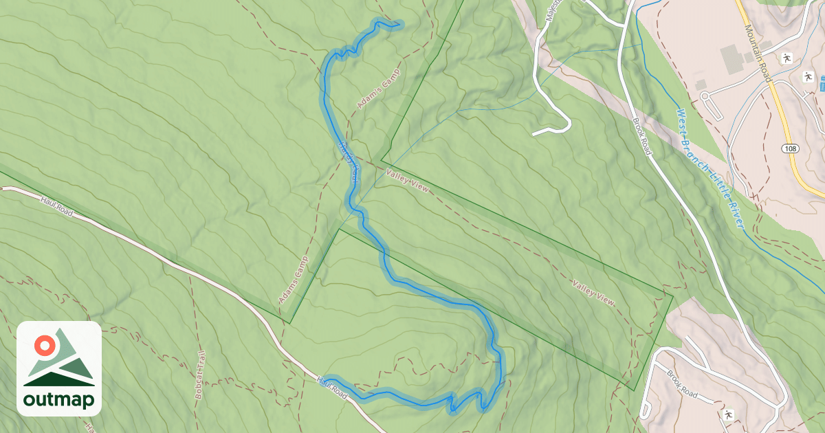 Map of Hardy Haul