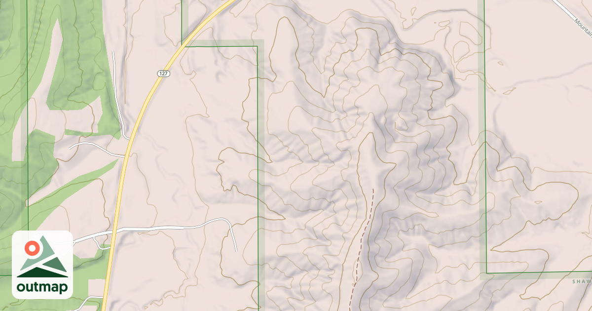 Map of IRON MOUNTAIN RD