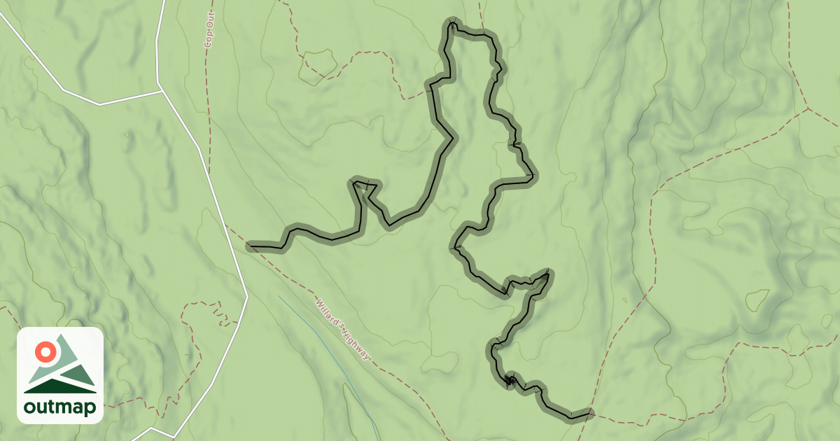 Map of Trilogy - Northeast Singletrack