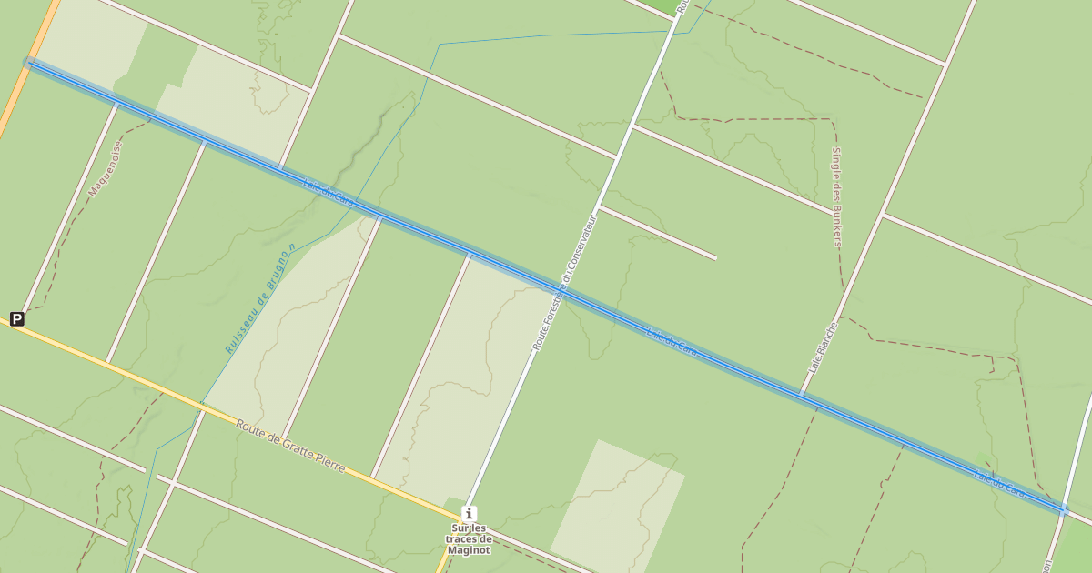 Map preview of Laie du Cara