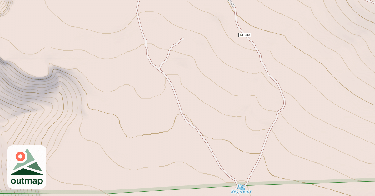 Map of USFS Motor Vehicle Use Map Roads {87737760-4AB0-4CD1-9099-BC8CDEC2C451}