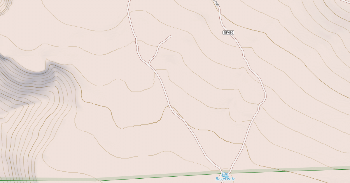 Map preview of USFS Motor Vehicle Use Map Roads {87737760-4AB0-4CD1-9099-BC8CDEC2C451}