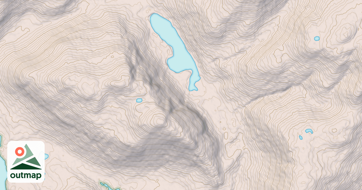 Map of C AND B LAKE ROAD