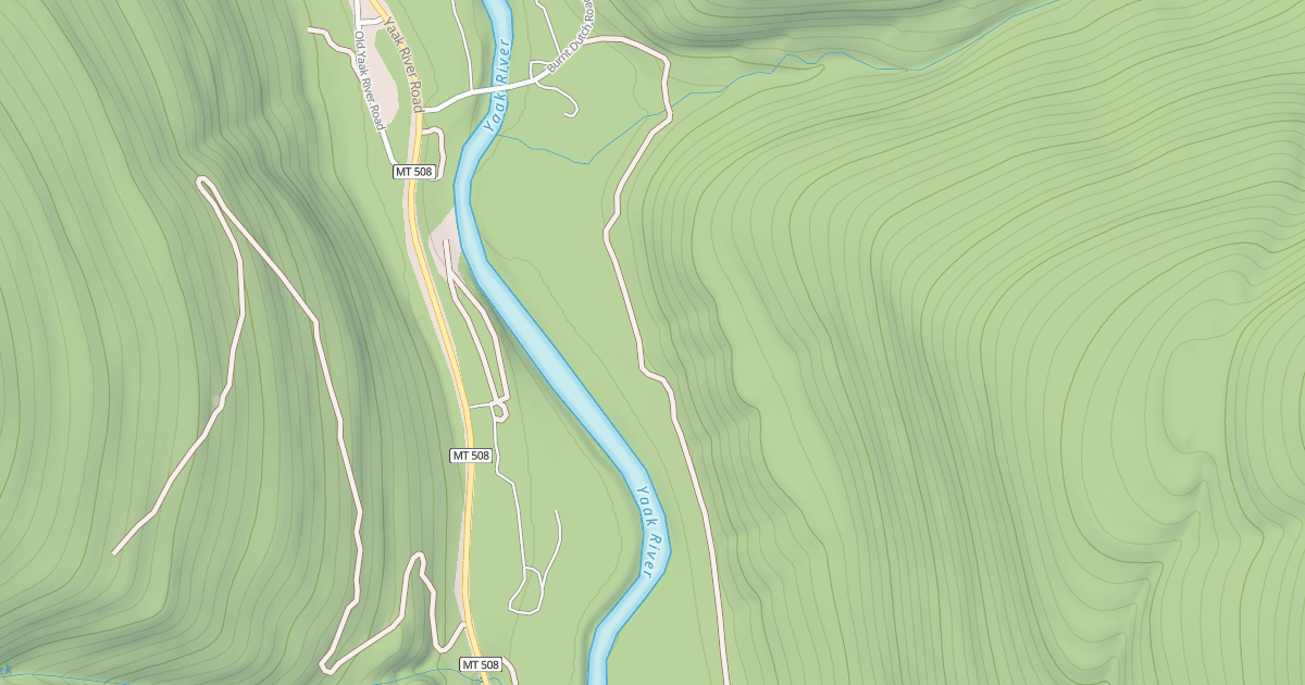 Map preview of BURNT CREEK DUTCH CREEK X