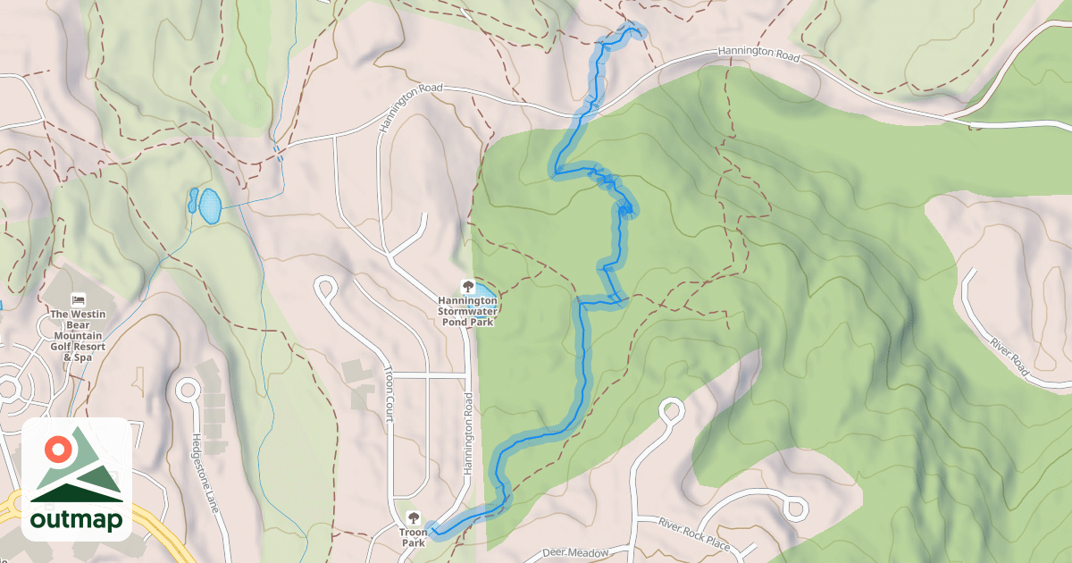 Map of Canada Cup Trail
