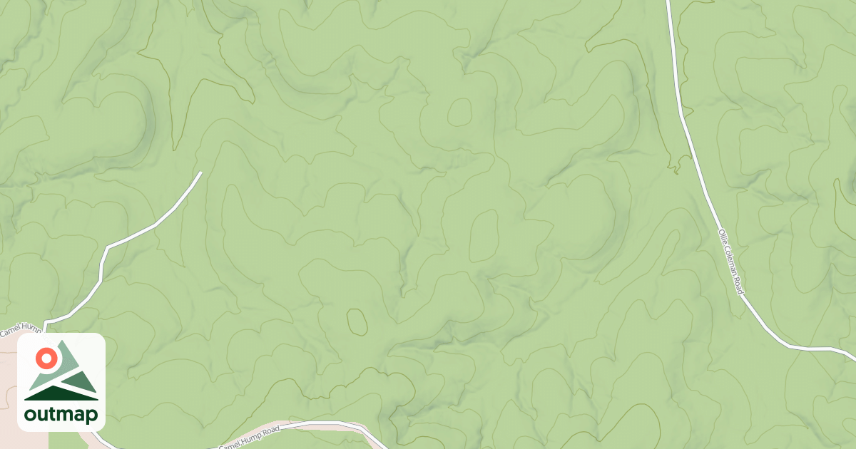 Map of DRY CREEK FLATS