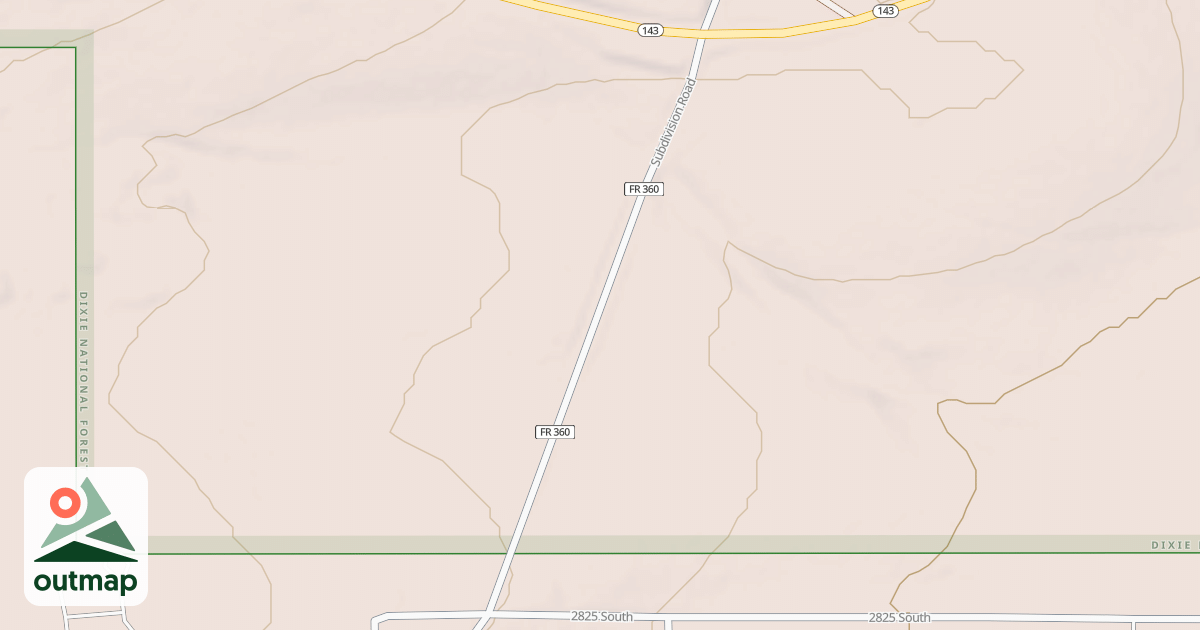 Map of SUBDIVISION