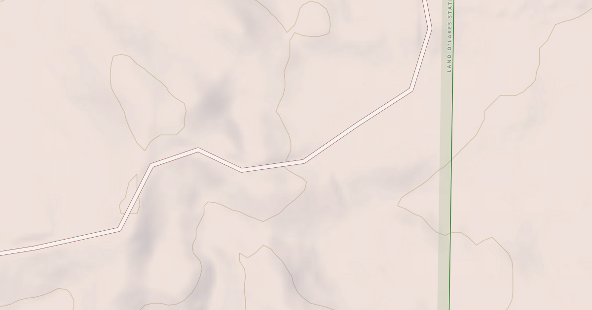 Map preview of Emily/Outing Trail