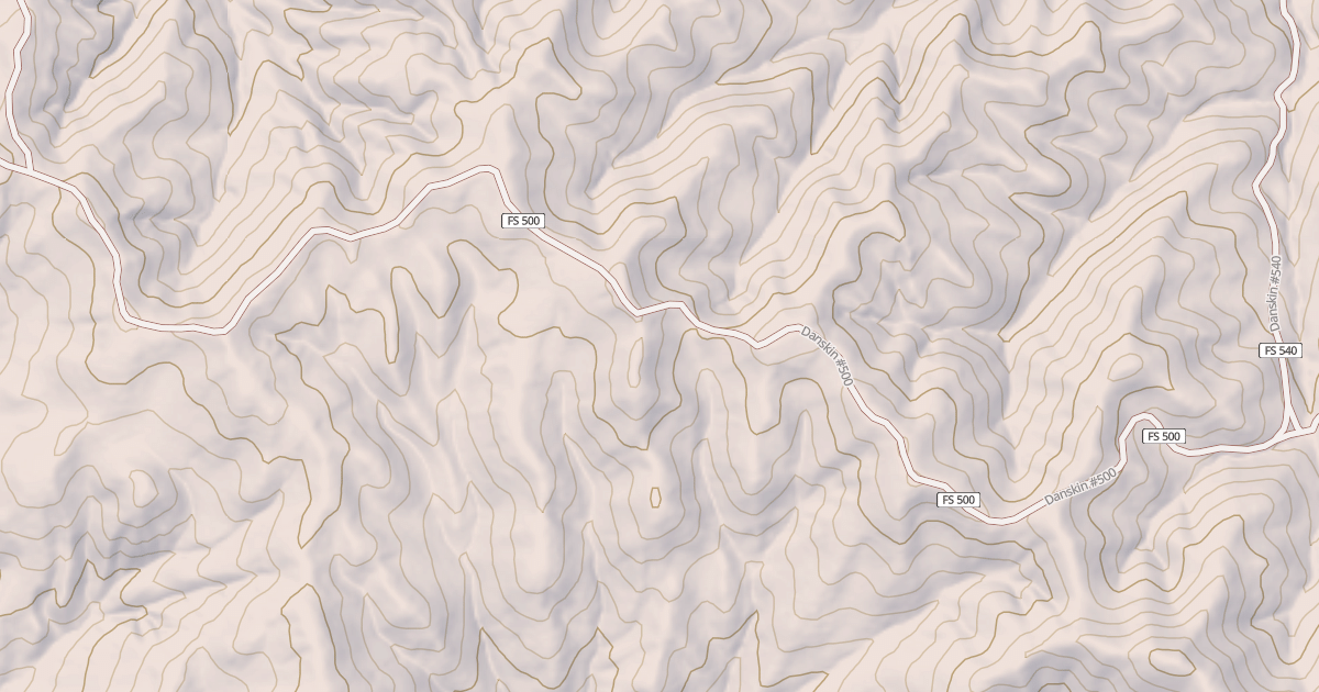 Map preview of Danskin #500