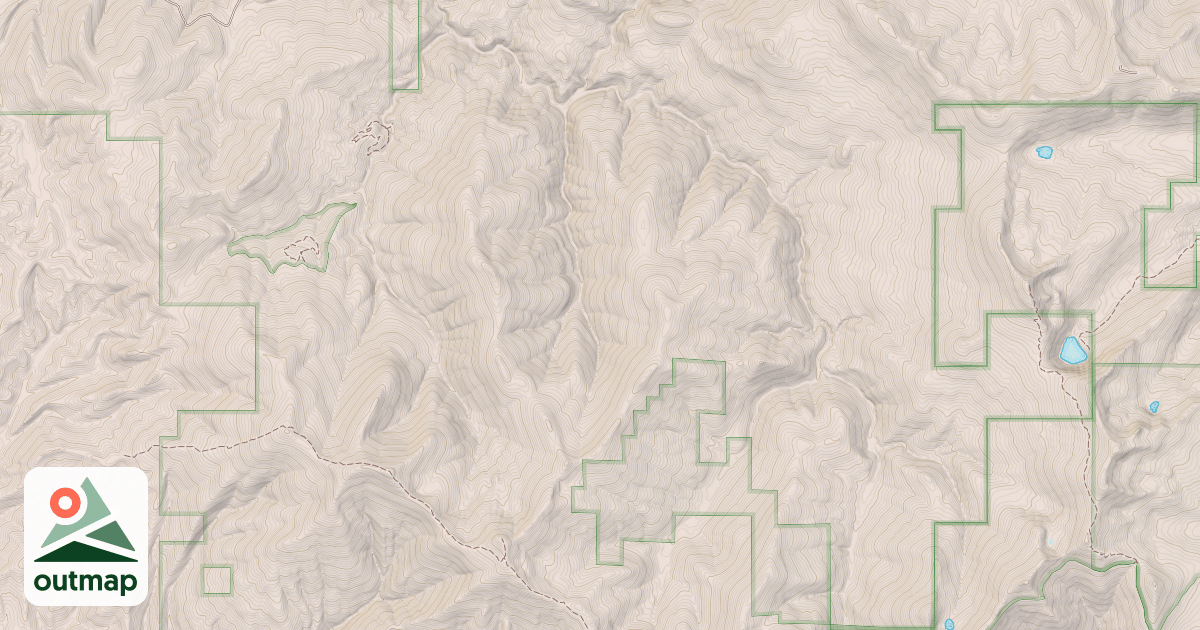 Map of Gold Ctr. Marble Creek
