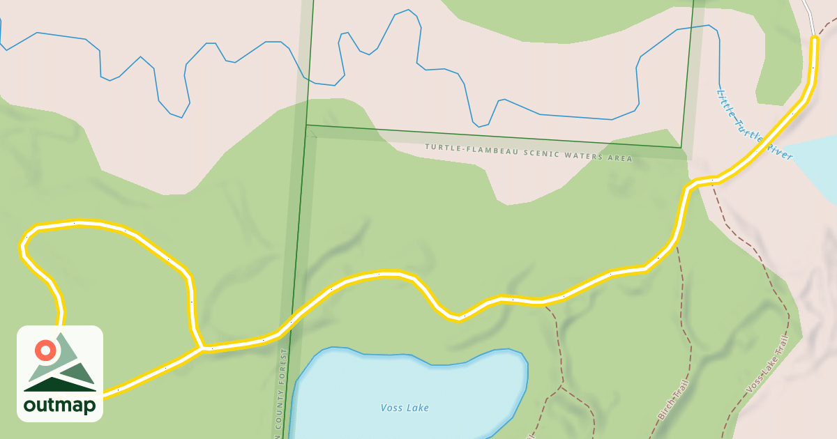 Map of Otter Loop