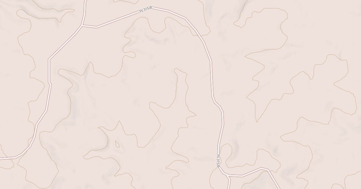 Map preview of USFS National Forest System Roads {9533A862-D4E2-453B-834B-D37A29FE85EB}