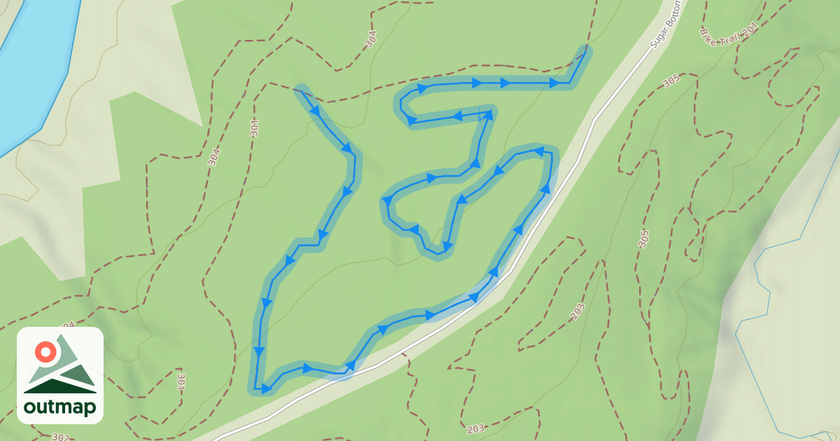 Map of 303
