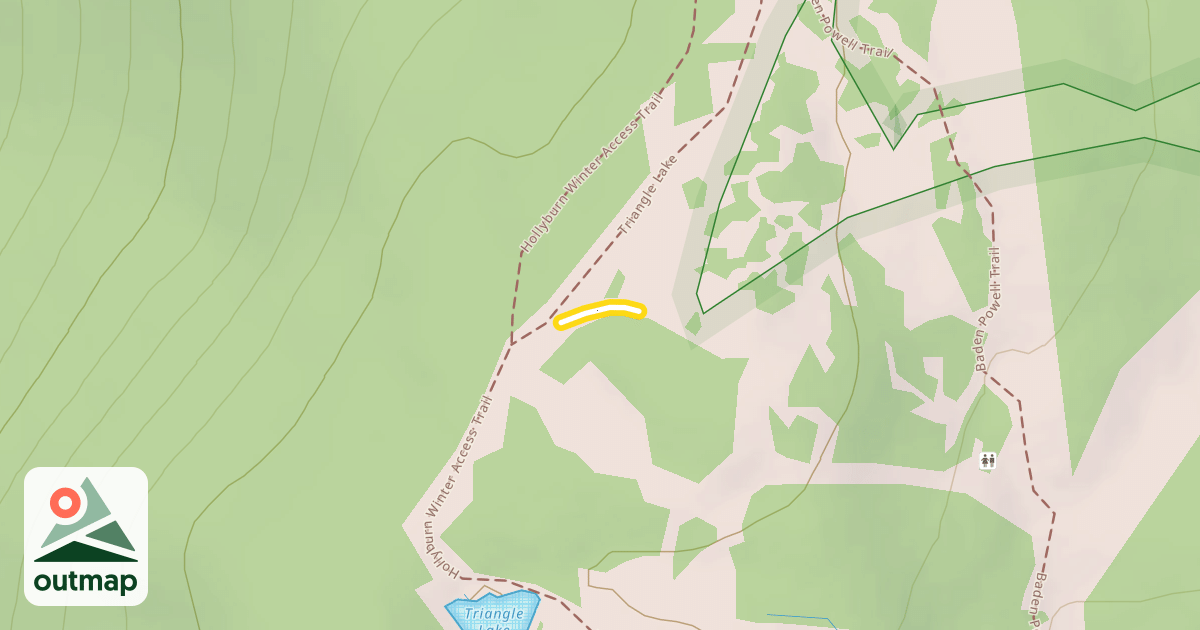 Map of Triangle Meadows