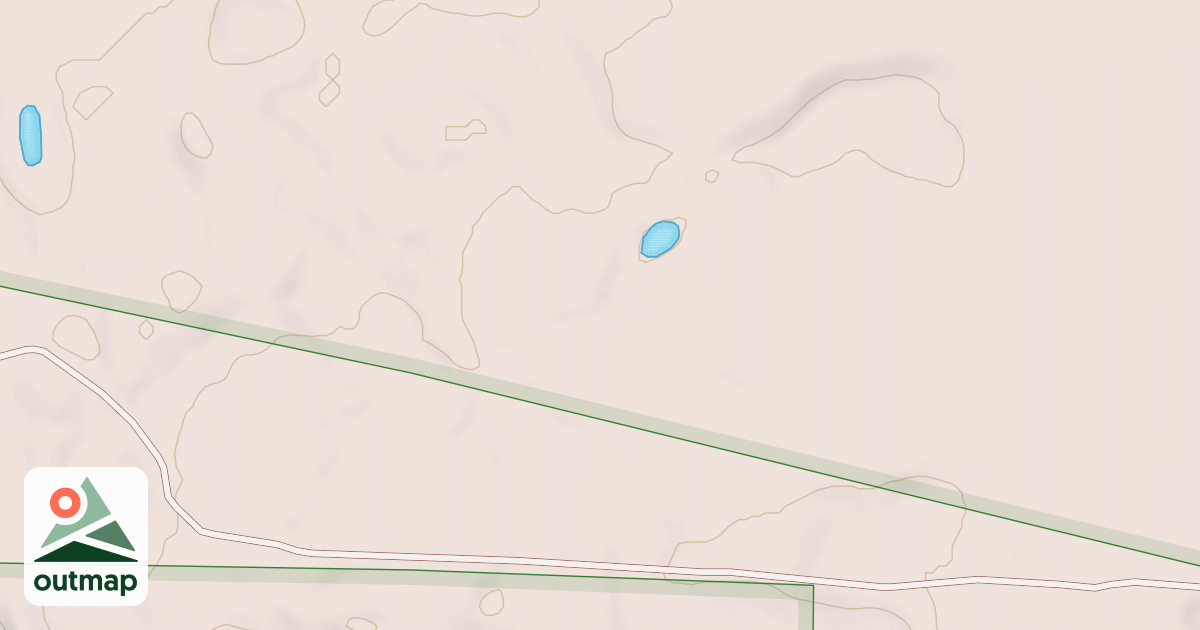 Map of FR 3736 SPUR A