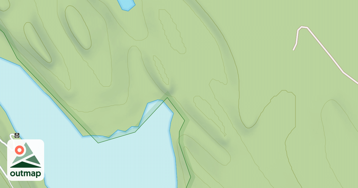 Map of EAST OTHORP LAKE