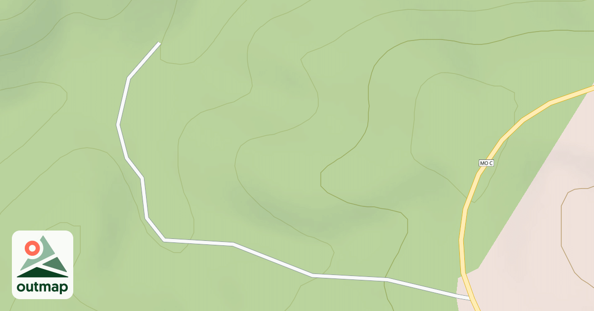 Map of TOWLES RIDGE