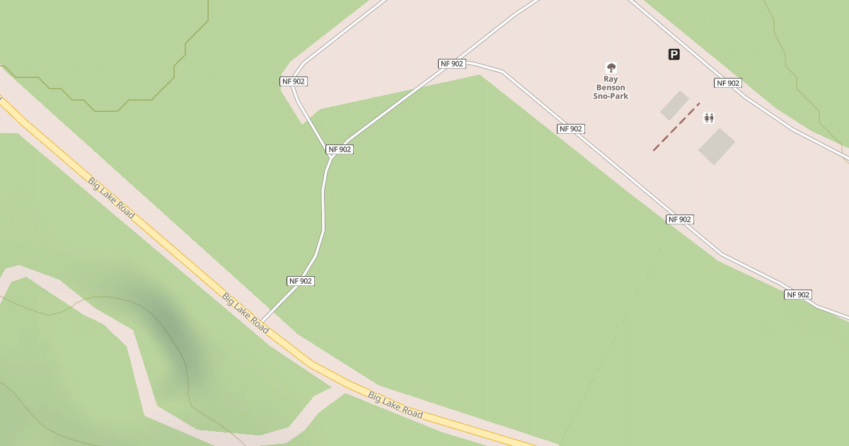 Map preview of Santiam Pass Ohv Benson Jeep