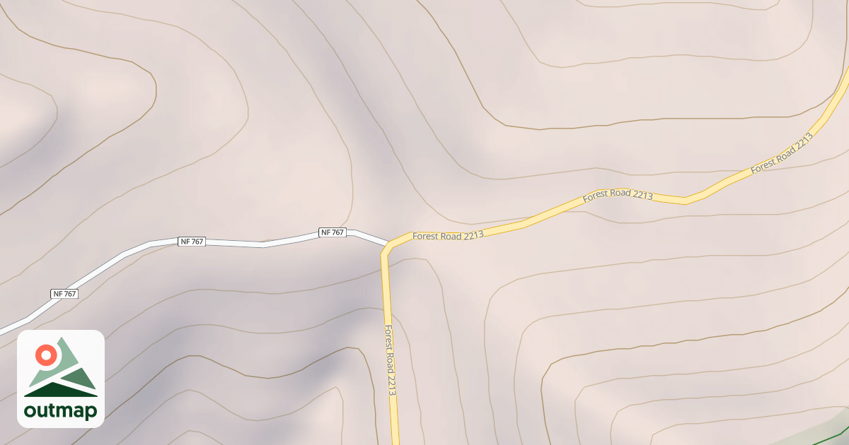 Map of GRASS CREEK - FAIRVIEW