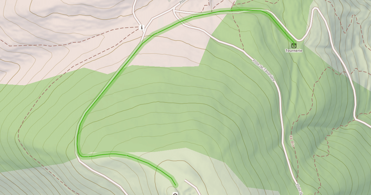 Map preview of Tournerie