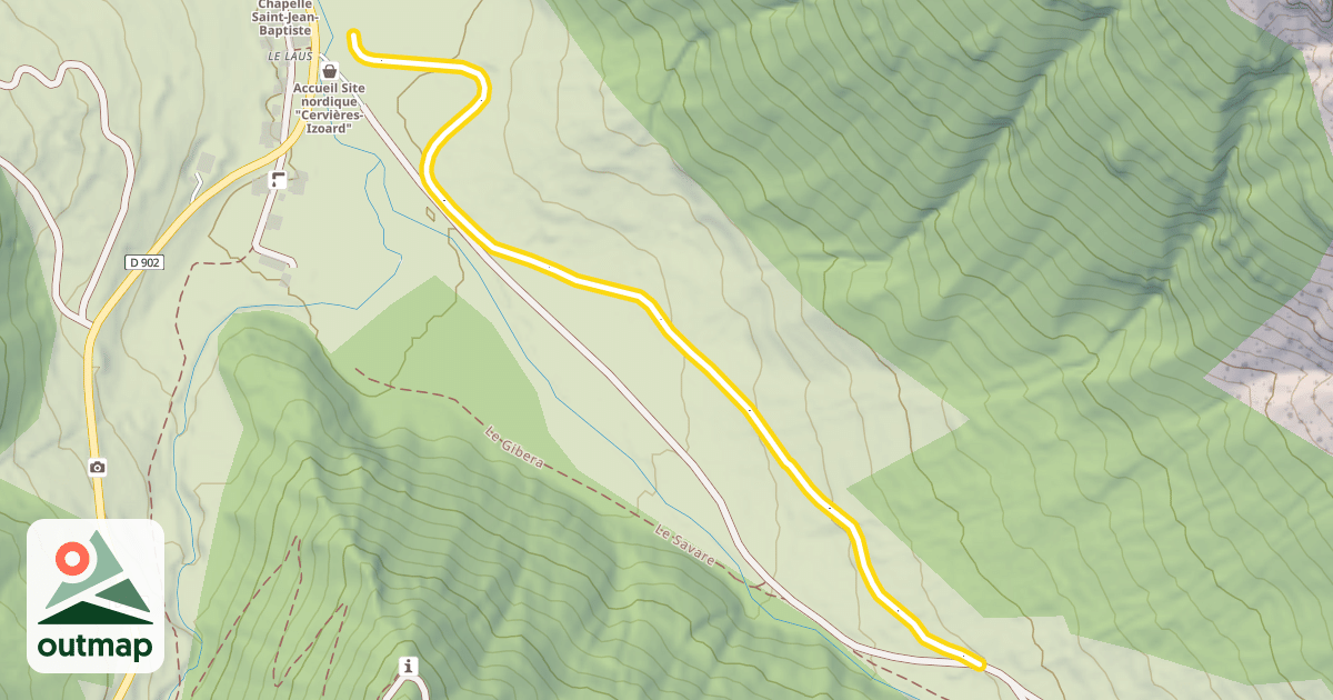 Map of Le Cancel