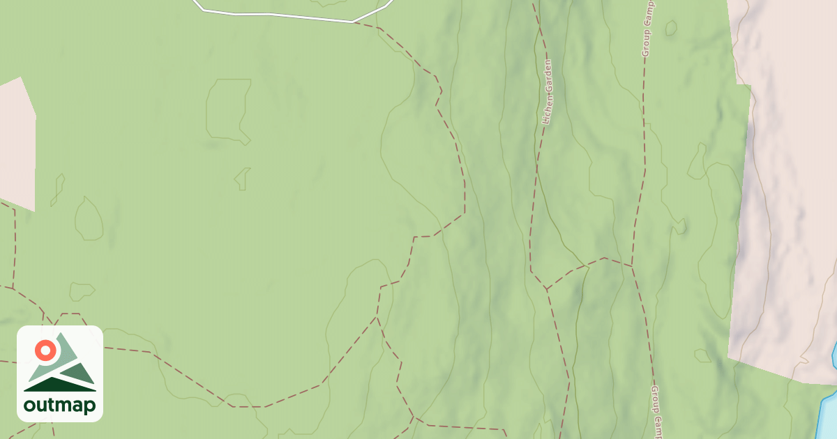 Map of Friends' Trail (Yellow)