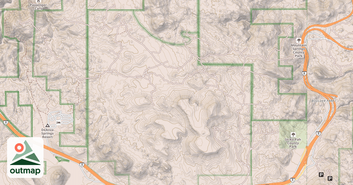 Map of BLM National GTLF Public Motorized Roads 4c6081ac-ab50-48f0-87dc-2f76801cff26