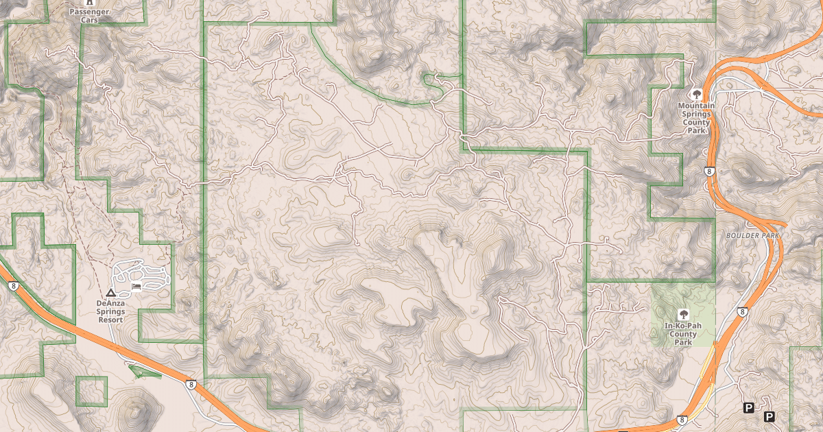 Map preview of BLM National GTLF Public Motorized Roads 4c6081ac-ab50-48f0-87dc-2f76801cff26