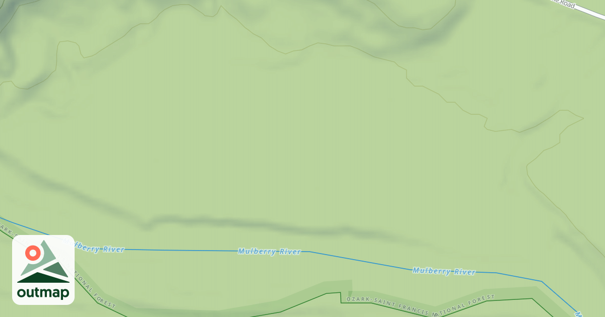 Map of USFS National Forest System Roads {2A5E8CBF-923D-479B-A21B-10B7595281B3}