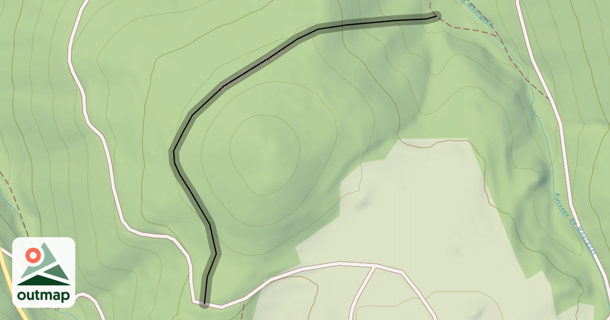 Map of Chemin de Montamet