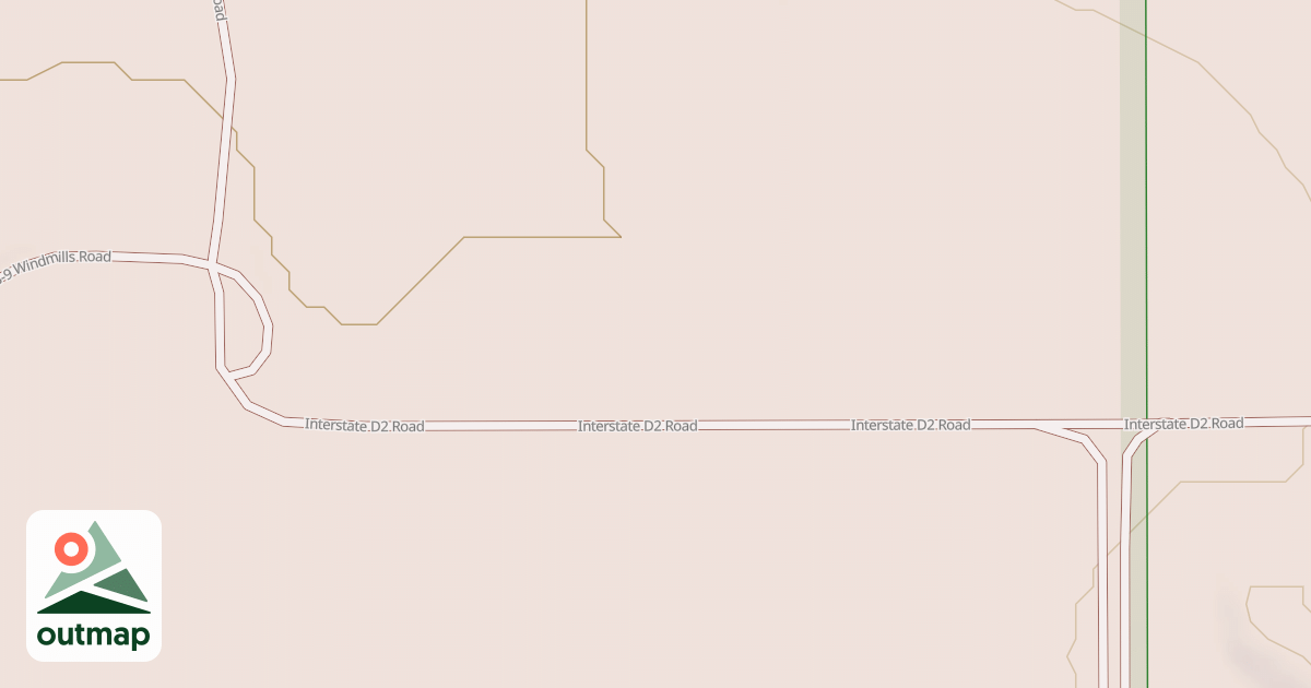 Map of INTERSTATE D2