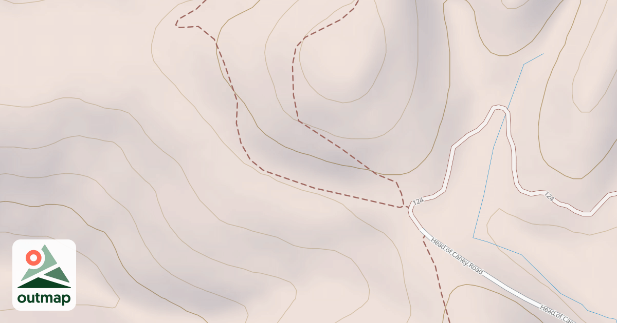 Map of White Sulphur Ohv Trail - C