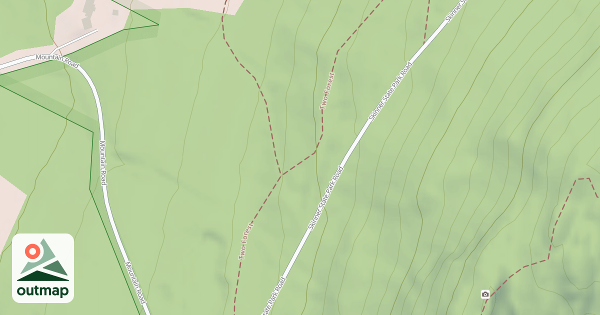 Map of Two Forest Trail