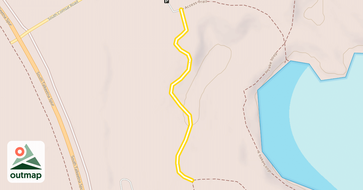 Map of Ermine Trail