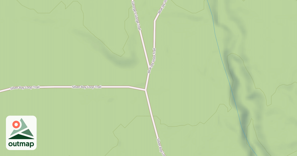 Map of Red Dot Trail