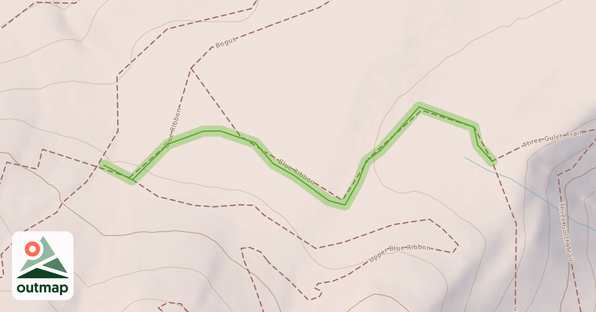 Map of Blue Ribbon