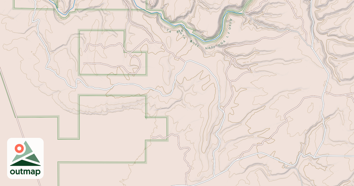 Map of BUFFALO RIVER