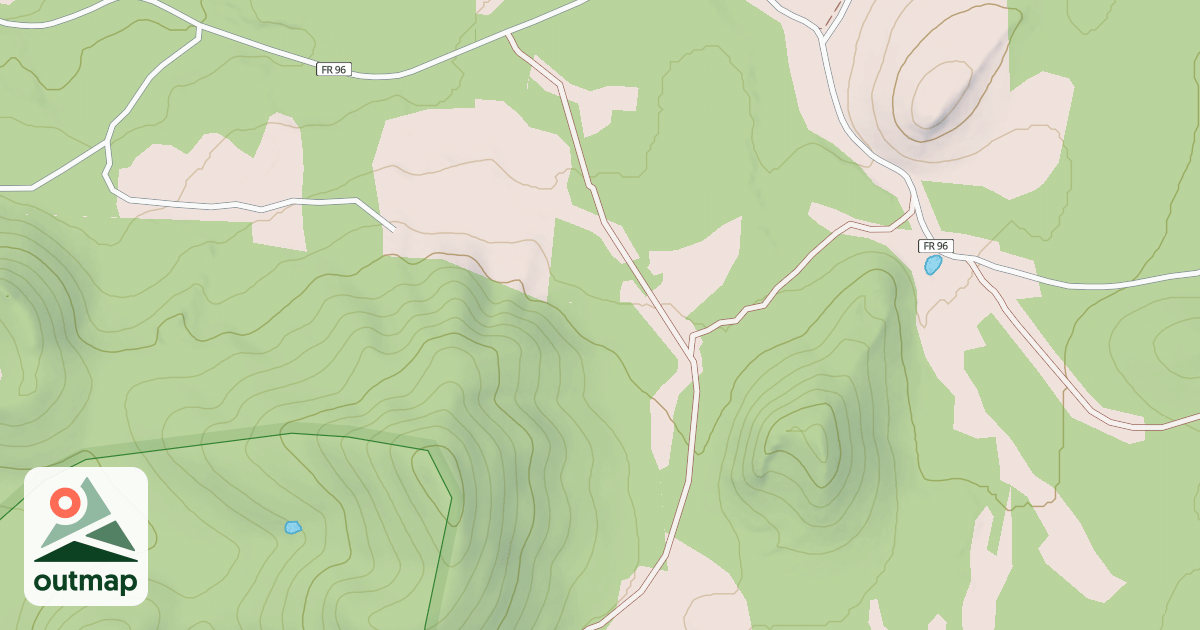 Map of PORTER LAKE